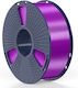 Sunlu Silk PLA+ 3D Printer Filament 1.75mm Μωβ 1kg 1τμχ (Spool)