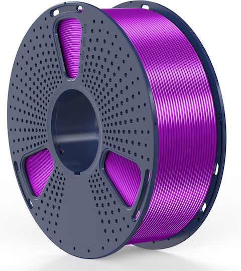 Sunlu Silk PLA+ 3D Printer Filament 1.75mm Μωβ 1kg 1τμχ (Spool)