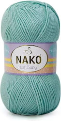 Strickgarn Nako Elit Baby 10482 Raff Hellblau 2...