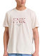 T-shirt Εκρου