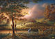 Terry Redlin Harvest In The Glow Of The Sun Puzzle 2D 1000 Pieces