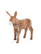 Figurină Decorativă Măgăruș Hm4387 Lemn Teak Reciclat Natural 103x33x99 5 Bucăți