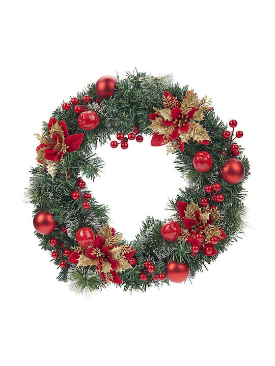 Weihnachtsdekoration Kranz mit Durchmesser 40cm.