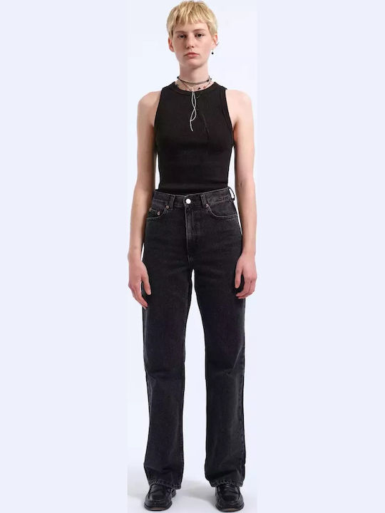 Echo Γυναικείο Jean Παντελόνι Retro Black