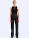 Echo Γυναικείο Jean Παντελόνι Retro Black