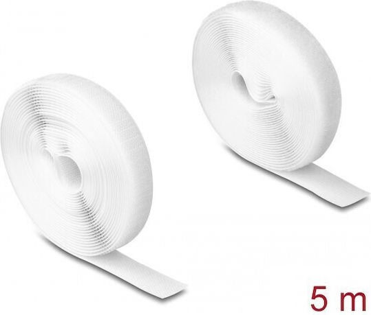 Domani Αυτοκόλλητη Ταινία Χριτς Χρατς Λευκή 5mx20mm