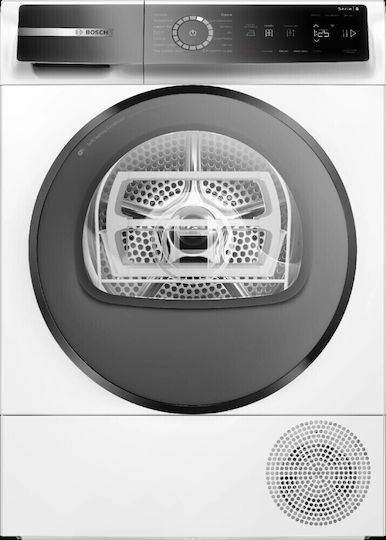 Bosch Serie 8 Uscător de rufe 9kg cu pompă de căldură