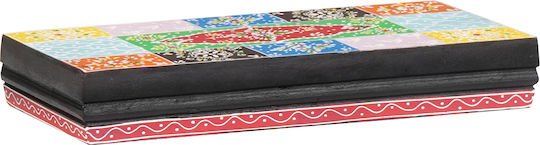 Shelves Wall 2pcs 40x20x6cm Military Mango Wood