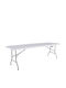 Tisch Zusammenklappbar Grey, White 242x75x74cm