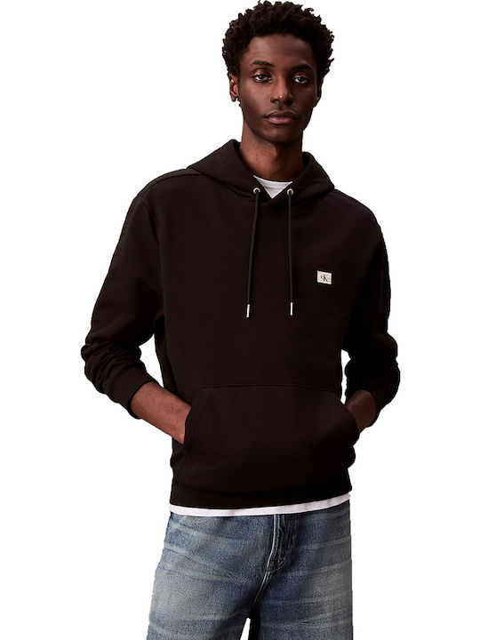 Sweatshirt with Hood Black