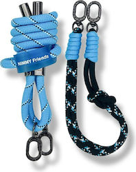 Nimmy Set Crossbody + Handstrap Cool&cute 2.0 Blau Schwarz N-yjkm-gs-01-a