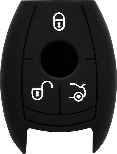 Techsuit Car Key Cover Case 1008.09 Mercedes Benz Gl350 Clk500 S400 Black