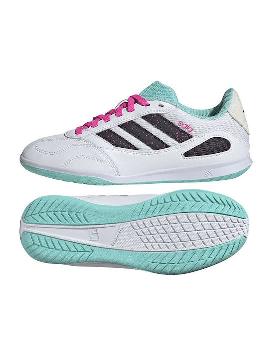 adidas Super Sala Competition Kids Indoor Soccer Shoes White JR5400