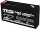 Baterie Agm Vrla 6V 7.3A Dimensiuni 151mm X 35mm X H 95mm F1 Ted Battery Expert Holland Ted002976 10