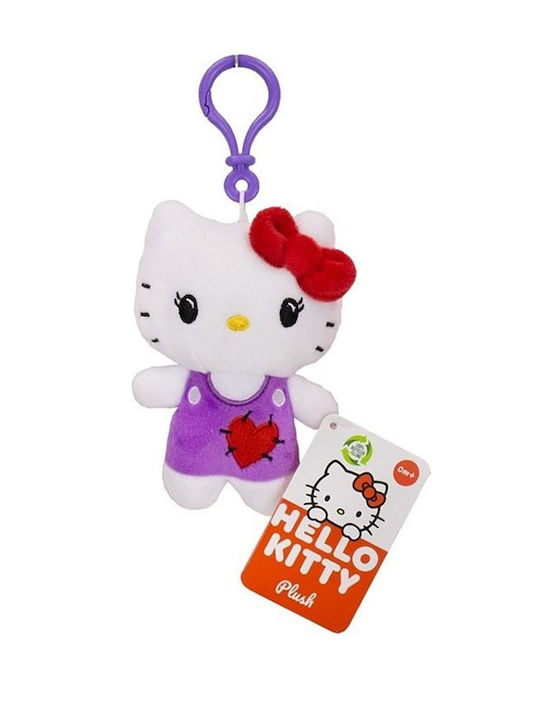 Μπρελόκ Hello Kitty Μοβ Halloween Κουστούμι "hello Kitty Friends " Λούτρινο 12cm
