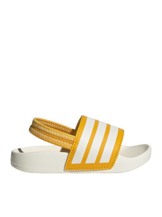 adidas Adilette Kinder Badeschuhe Weiß