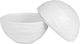 Eierbecher Keramik Weiß 6pcs