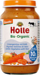 Holle с Вкус Леща, зеленчуци и говеждо за 10+ Месеца 220гр