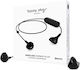 Happy Plugs Earbud Bluetooth Handsfree Ακουστικά Μαύρα