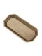 Christmas Tray Wooden Goldς L34xW17xD3cm.