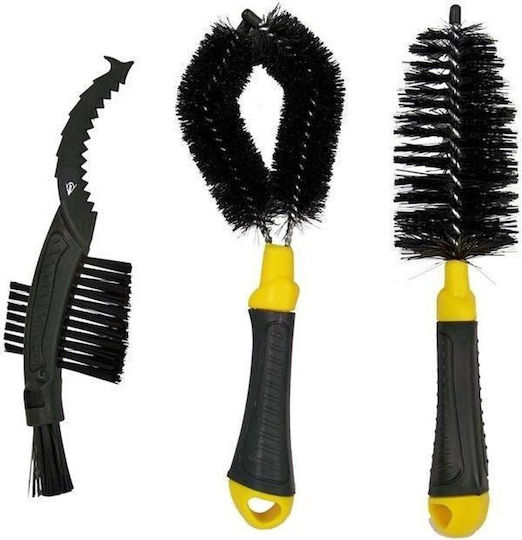 Dunlop Fahrradreinigungsbürsten Set 3