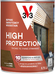 V33 High Protection Woodstain Пропитка Дъб Сате...
