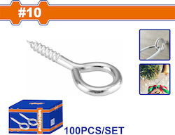 Wadfow Wood Bolts Galvanized with Length 42mm 100pcs