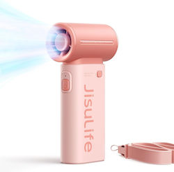 JisuLife Handheld Pink Fan JisuLife Handheld Pink Fan