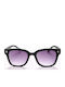 Okkia Giovanni Unisex Sunglasses with Black Plastic Frame and Black Lens OK012BK