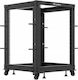 Lanberg Wall Mounted Rack Cabinet 15U Black