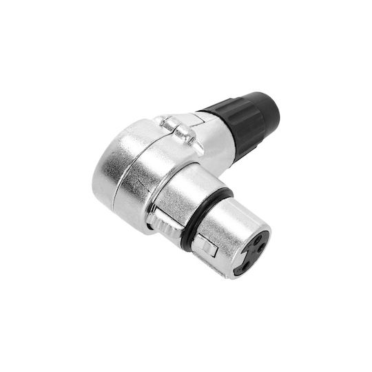 Adam Hall Connectors 4 Star C Xf3 A Right Angle Female XLR Connector