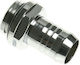 Bitspower Connector Straight G1/4 Inch Male to 10mm ID Silver Glossy