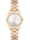 Ferro Men's Watch Battery with Pink Gold Metal Bracelet