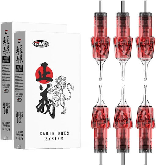 Set 40 Cartuș Ac pentru Tattoo 4 Tipuri 1003rl 1005rl 1007rl 1009rl 1007rs 1009rs 1207rs 1209rs Din Oțel Inoxidabil Contur Umplere En04x-40kit-dg