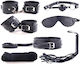 Guilty Toys BDSM Kit σε Μαύρο Χρώμα 7τμχ