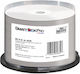 Verbatim Smartdisk Pro BD-R 25GB 6x White Inkjet Printable 50pk Spindle 69835