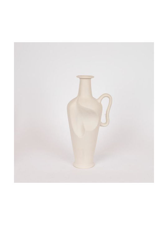 Διακοσμητικό Βάζο Keramik Beige 19x14x39cm 1Stück