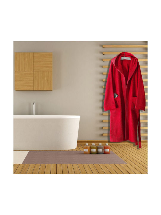 San Lorentzo Bademantel mit Kapuze Red 420gr/m²