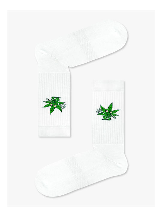 Baumwollsocken Mit Frottee Muster Marijuana Best Bud Rto