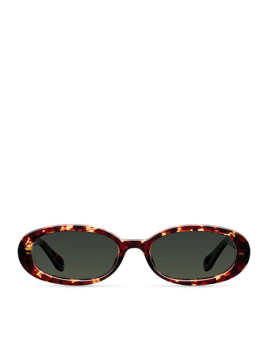 Meller Kai Unisex Sunglasses with Brown Horn-Ri...