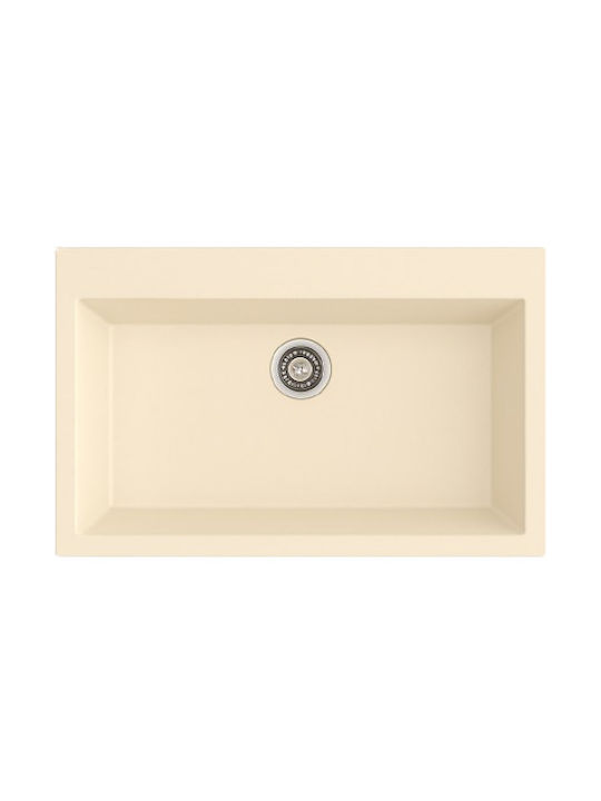 Unixton Damon70 Drop-In Kitchen Sink Made of Li...