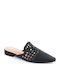 Flat Mules σε Μαύρο Χρώμα
