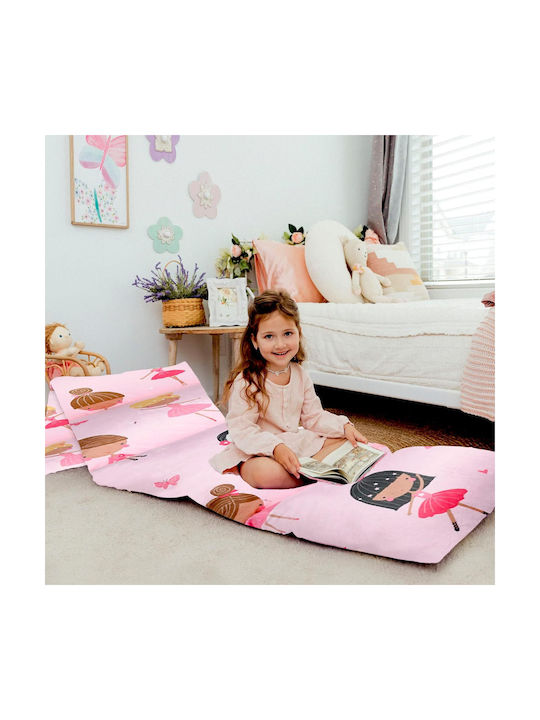 Butterfly Craze Pink Floor Pillow Cover 85 X 220 Cm