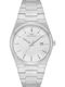 Ferro Men's Watch Battery with Silver Metal Bracelet