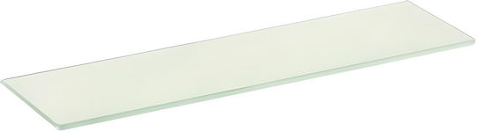Inter Ceramic An der Wand montiert Badezimmerregal Glas 60x12x0.6cm Transparent