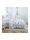 Liolios Home Sheet Sets Queen 245x270cm. Light Blue 4pcs