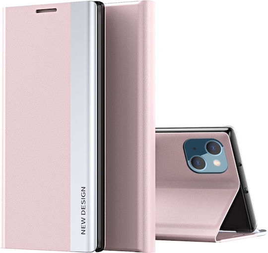 New Design Back Cover Leather / Synthetic Leather Pink (iPhone 13 mini)