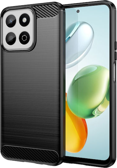 Mad Mask Brushed Back Cover Σιλικόνης Μαύρο (Honor 200 Smart)