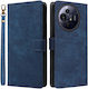 Mad Mask Back Cover Leather Magnetic Blue (TCL 50 NXTPAPER 5G / TCL 50 Pro NXTPAPER 5G)