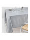 Palamaiki Τραπεζομάντηλο Αλέκιαστο Σετ Grey 175x260εκ.
